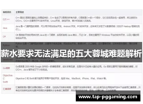 薪水要求无法满足的五大蓉城难题解析 薪水要求无法满足的五大蓉城难题解析