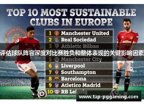 评估球队阵容深度对比赛胜负和整体表现的关键影响因素